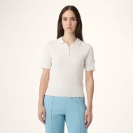 Fila BB1 slim pique knit polo tee weiß