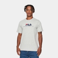 Fila BEDBURG tee Light Grey Melange grau