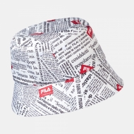 Fila Brusselss Newspapaer AOP Bucket Hat Bild 1