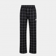 Fila Check allover print track pants black-white Bild 1