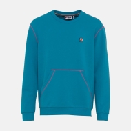 Fila Crewneck sweatshirt with kangaroo pocket and contrast stitch marine Bild 1