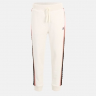 Fila Cuffed sweatpants with braid detail white-multicolor Bild 1