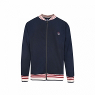 Fila FULL ZIP COTTON BRUSHED FLEECE Navy Bild 1