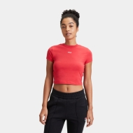 Fila LATINA cropped tee red rot