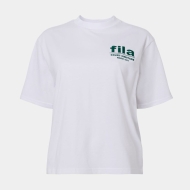 Fila LINYI graphic tee bright white weiß