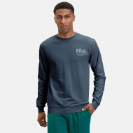 Fila LISBON graphic crew sweat black iris Bild 1