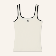 Fila MAIANO slim logo rib tank top Bild 1
