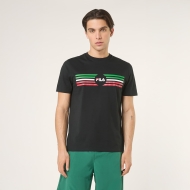 Fila PADULE regular logo graphic t-shirt schwarz