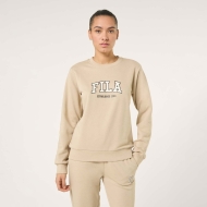 Fila RIFREDI regular graphic crewneck sweatshirt beige
