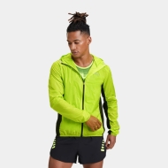 Fila ROMENTINO packable running jacket Acid Lime-Black Bild 1