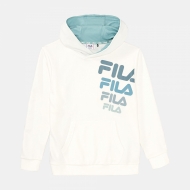 Fila Teens Boys Pino Hoody snow-white weiß