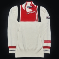 Fila White Rock Cashmere Asym. Half Button Fly Jumper Bild 1