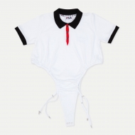 Fila Y/Project Ruched Body Polo white weiß