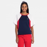 Fila Zawiya Oversized Top medieval-blue-true-red Bild 1