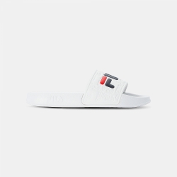 red fila sandals