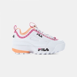 Fila Disruptor Logo JR white-neon-lime 