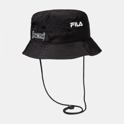 white fila bucket hat