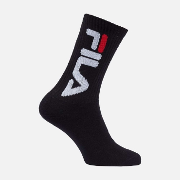 Fila 2er Pack Unisex Tennis Full Terry Socks black 