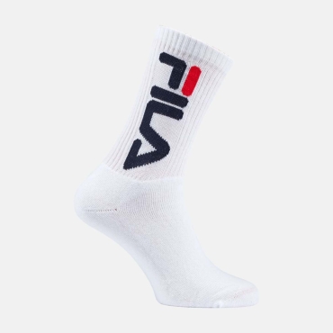 Fila 2er Pack Unisex Tennis Full Terry Socks white 