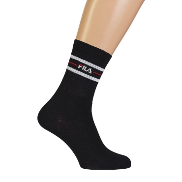 Fila 3 Pairs Unisex Vintage Tennis Socks 