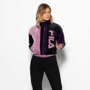 Fila Aya Velour Track Jacket 