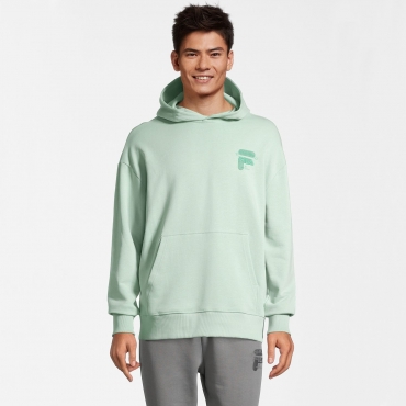 Fila Baar Oversized Sweat Hoodie silt-green 