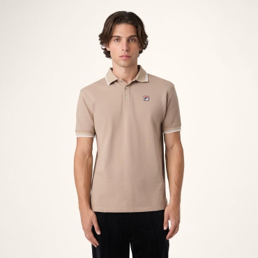 Fila BIELLA regular tipped polo shirt 