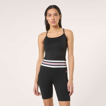 Fila BIENTINA short heritage tape active jumpsuit 