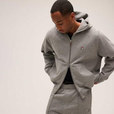 Fila BORNO oversized raglan 2-way zip hoodie 