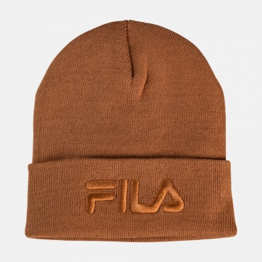 Fila Bukoba Slouchy Beanie With Tonal Logo nuthatch 