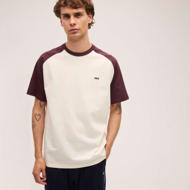 Fila CALDARO relaxed blocked baseball t-shirt 
