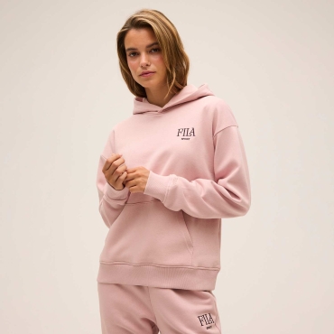 Fila CASATEIA relaxed graphic brushed hoodie 