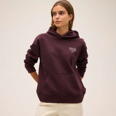 Fila CASATEIA relaxed graphic brushed hoodie 