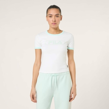 Fila CERCINA slim logo ringer baby tee 