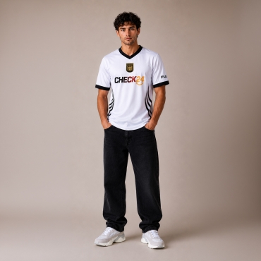 Fila CHECK24 WM Shirt V-Neck Spitz 