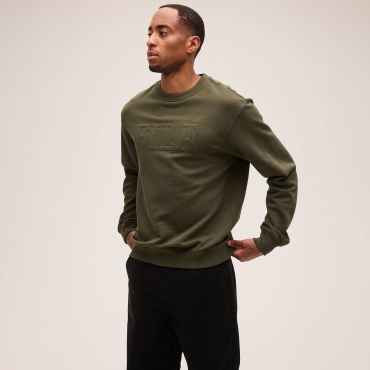 Fila COREDO relaxed varsity brushed sweatshirt 