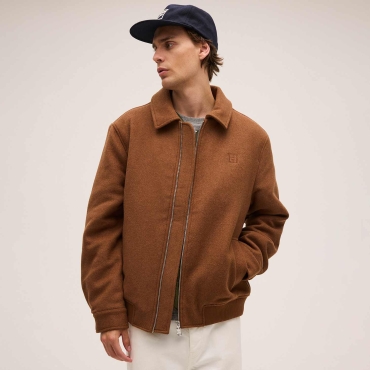 Fila CORTINA  regular felted varsity jacket 