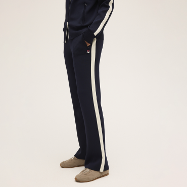 Fila CORTINA wide straight taped technical knit track pants 