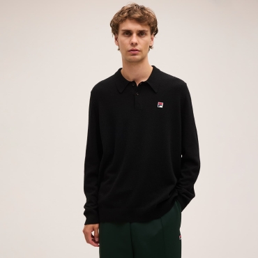 Fila COSTALTA relaxed knit polo sweather 