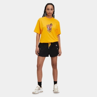 Fila CRINKLE NYLON SHORTS black 