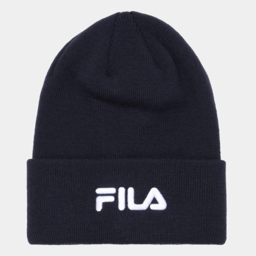 Fila FRISCO SLOUCHY BEANIE WITH BIG LOGO Black 