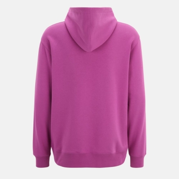 Fila Hoodie with kangaroo pocket, transfer and embroidery detail purple 