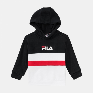 Fila Kids Ellanah Hoody black-white-red 