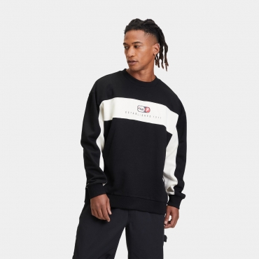Fila LA PAZ crew sweat black-antique white 