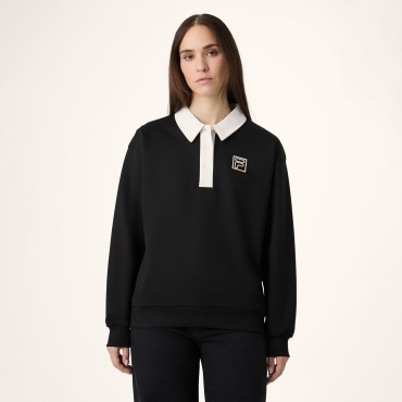 Fila LAGRIO loose polo sweatshirt 