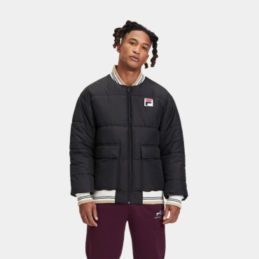 Fila LAIFS puffer bomber jacket black 