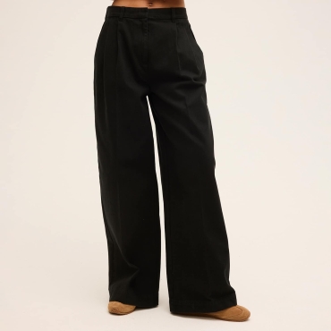 Fila LAMON wide pleated woven trousers 