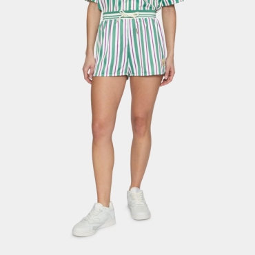 Fila LASSANCE striped satin shorts 