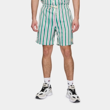 Fila LASTRO striped satin shorts 