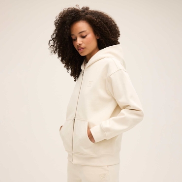 Fila LIMANA loose 2-way zip hoodie jacket 